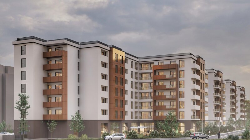 Sky Garden Pasarela Berceni, garsoniera.