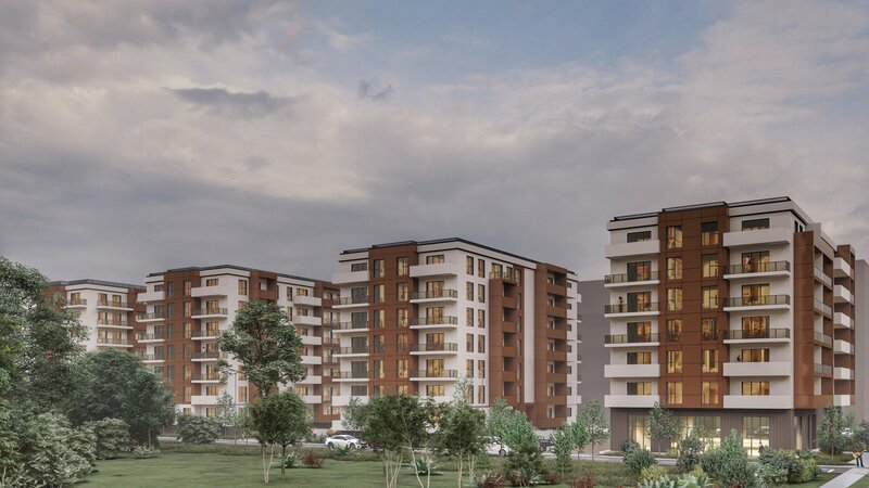 Sky Garden Pasarela Berceni, garsoniera.